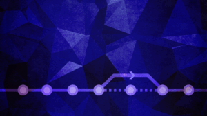 An image illustrating a branch line avoiding a mainline station