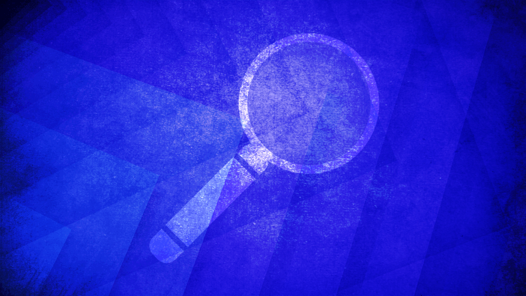 A magnifying glass.